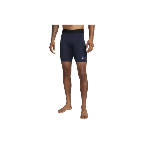 Nike Темно-синие спортивные шорты для мужчин