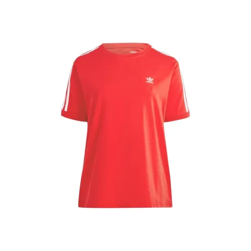Adidas Originals Adicolor T Shirt Женская Алый