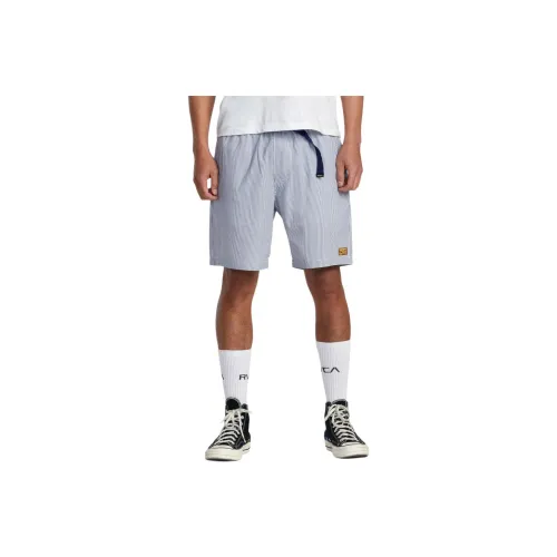 RVCA Blue Men's Casual Shorts RVCA Синий Мужские Повседневные Шорты