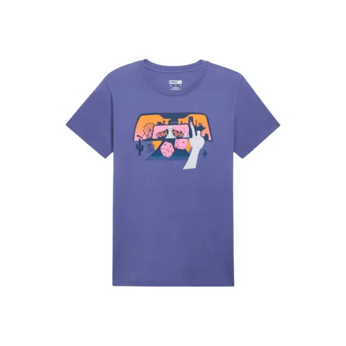 PUMA Фиолетовые Женские Футболки