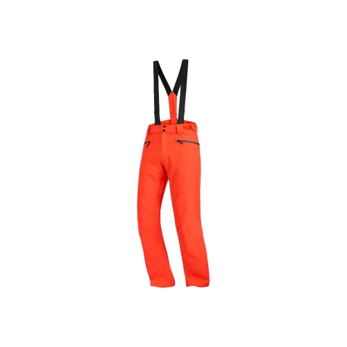 Salomon Collaboration Orange Мужские лыжные брюки
