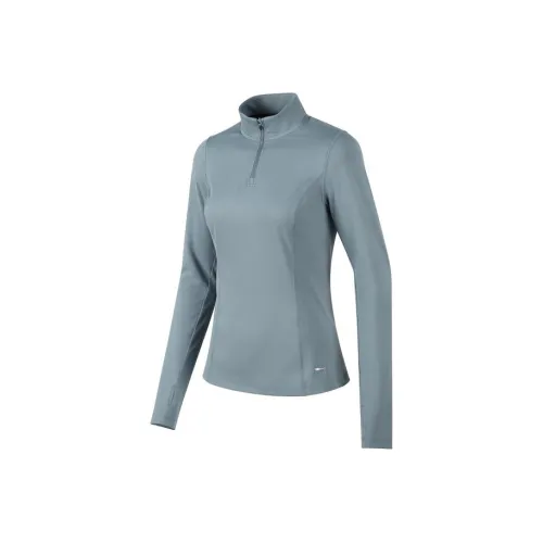 Skechers Daily Exercise Performance Series Темно-синий Серый Женские Футболки