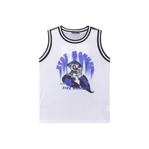 FireMonkey Синий Унисекс Баскетбольная Джерси