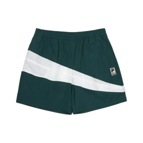 FILA Зеленые Унисекс Спортивные Шорты
