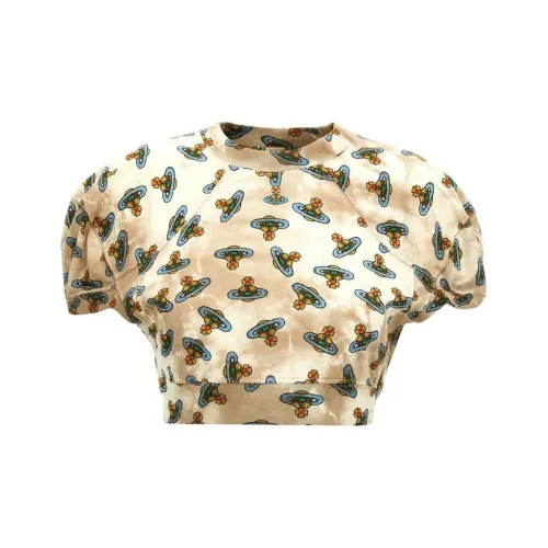 Vivienne Westwood Бежевые Женские Футболки