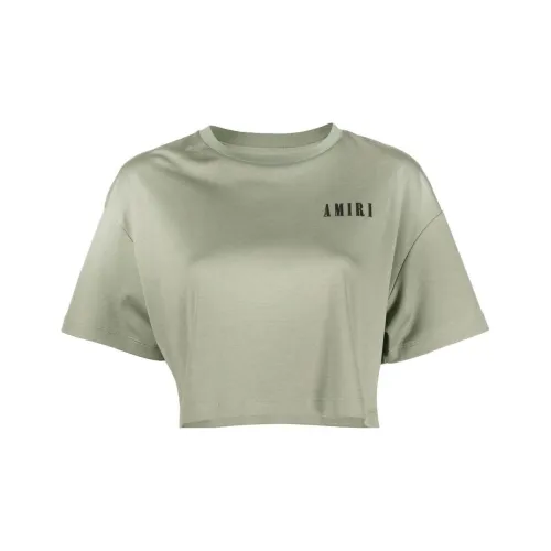 AMIRI Серый Женские Короткие Топы