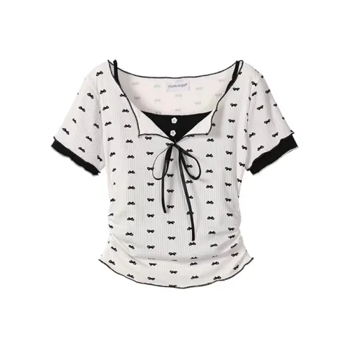 SYEEE WITH U T-рубашка Женская Белая