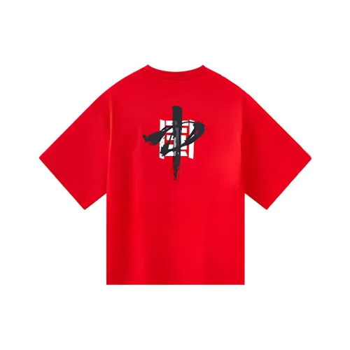 ANTA ZONGXUNXILIE Рубашка с рукавом-трубкой женская красная