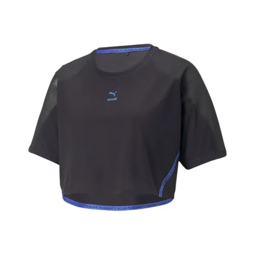 PUMA CLASSICS ORANGE Черные Женские Футболки