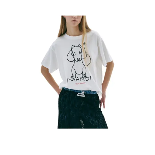 MARDI MERCREDI Мальтезе T-рубашка Женская Белая