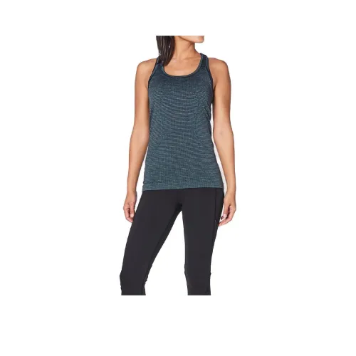 lululemon Swiftly Tech Майка Женская Синяя Черная Смешанная