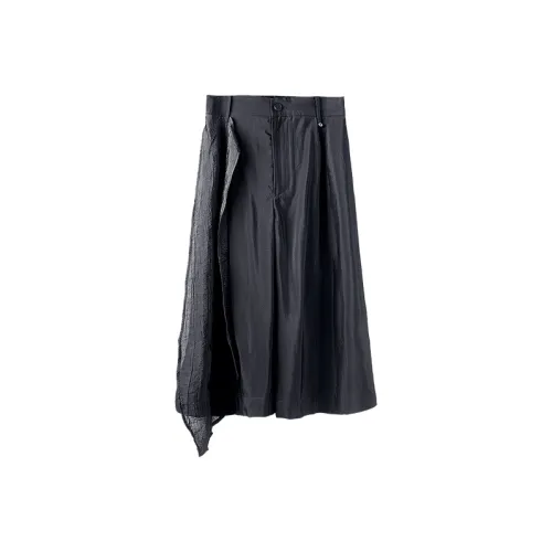 HUANXIANGZHE Повседневные брюки Унисекс Черный