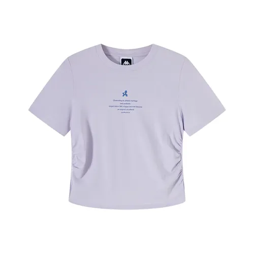 KAPPA Летний T-Shirt Женский Светло-фиолетовый