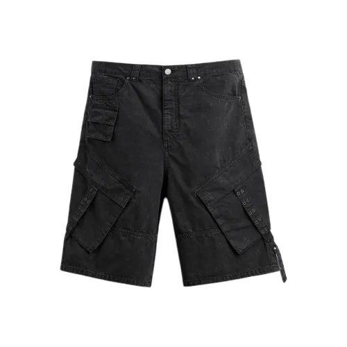 ZARA Черные Мужские Повседневные Шорты