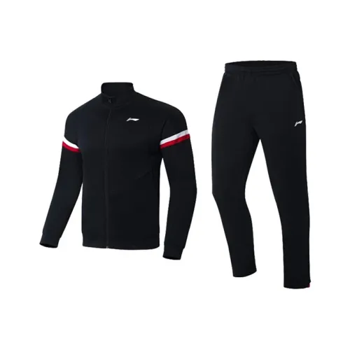 LINING Badminton Series Свитшот Комплект Мужской Черный