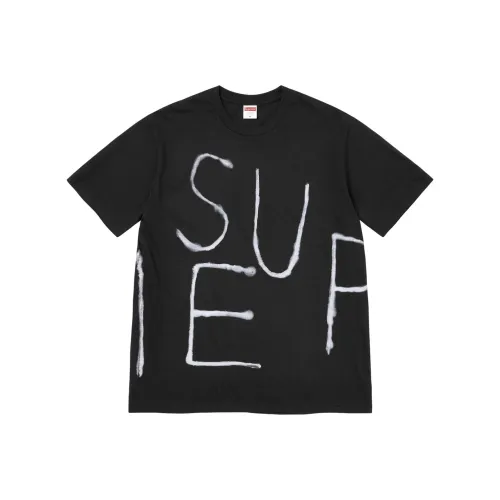 Supreme SS25 WEEK7 Разрисованная футболка Tee T Shirt Унисекс