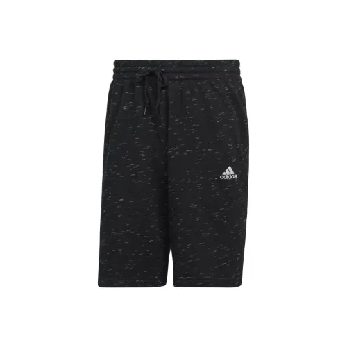 Adidas Мужские спортивные шорты черного цвета