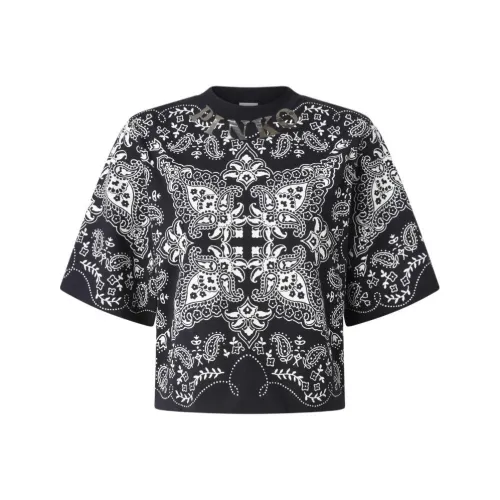 PINKO Стандартная T-рубашка Женская Черная