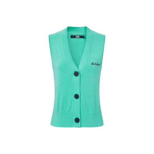 KARL LAGERFELD / Karl Lagerfeld Jeans Зеленые Женские Майки