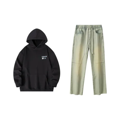 Hepburn Cat Унисекс Свитшоты Наборы