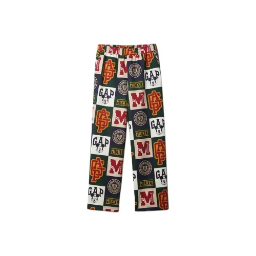 GAP Дисней Унисекс Повседневные Брюки
