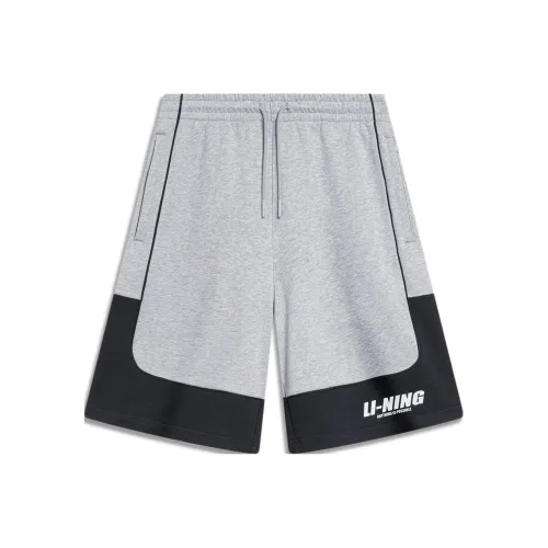 LINING Sports Fashion Collection Спортивные шорты Мужские Фотиния Серый