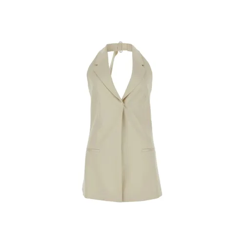 Calvin Klein Майка Женская Бежевая