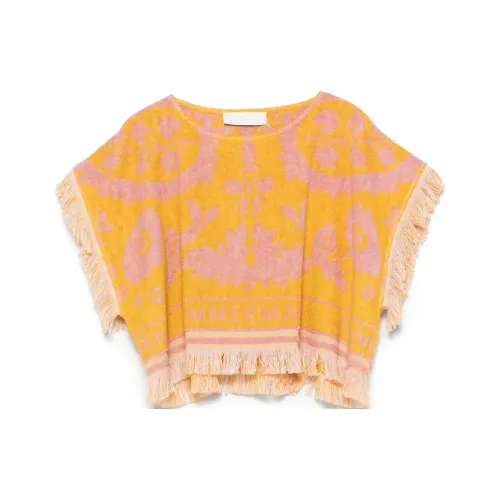 Zimmermann T-Shirt Женская Оранжевая