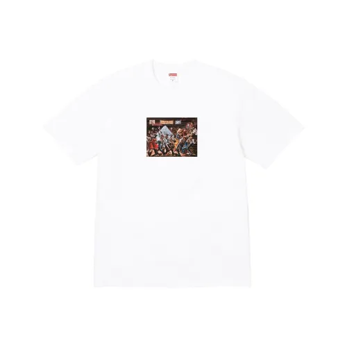 Supreme SS25 WEEK7 Весна T Рубашка Коллекция Ernie Barnes Tee T Рубашка Унисекс