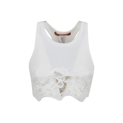 ERMANNO SCERVINO Майка Женская Белая