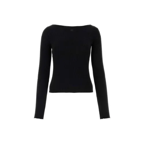 COURREGES Черные Женские Свитеры