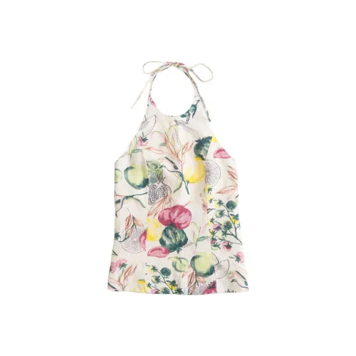 Abercrombie＆Fitch Майка Женская с принтом растения