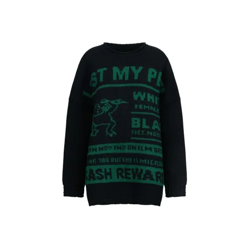 MM6 MAISON MARGIELA SS24 Свитер Женский Черный