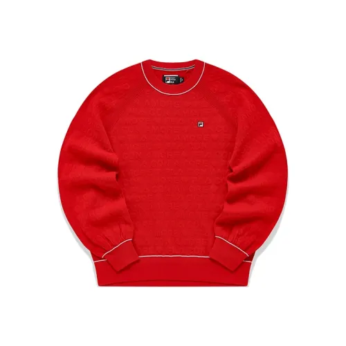 FILA Легендарный красный Женские Свитеры