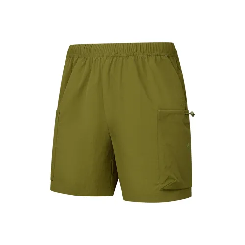 QIAODAN Willow Банк Зеленый Мужские Спортивные Шорты