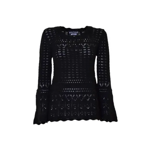 MOSCHINO Черные Женские Свитеры