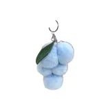 Виноградный брелок - светло-синий