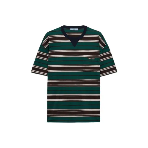 PRADA Жадеит Зеленый Женские Рубашки T