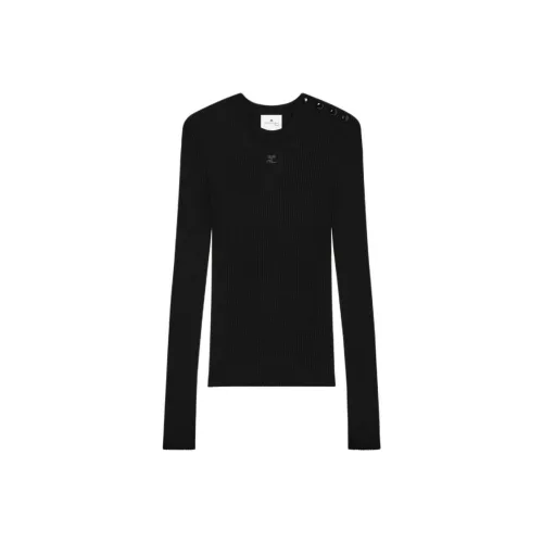 COURREGES Черные Женские Свитера