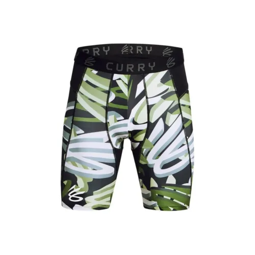Under Armour Curry HeatGear Винтажный Светло-Зеленый Мужские Спортивные Шорты