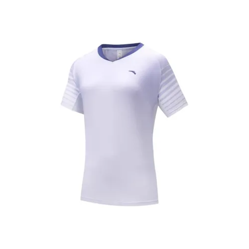 CHAOJIANTA T-рубашка Женская Cold Frost Фиолетовая С принтом по всей поверхности