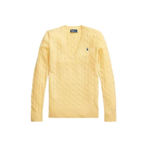 Ralph Lauren Светло-желтые Женские Свитеры