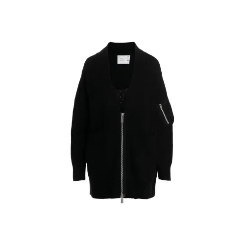 sacai Черный Женские Свитеры