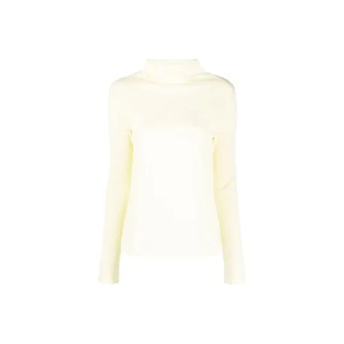JIL SANDER Желтые Женские Свитеры