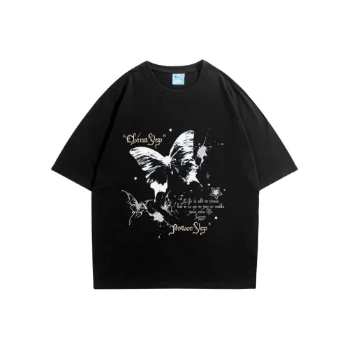 YEP Черные Женские Футболки