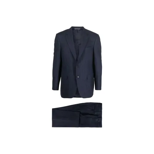 Canali Бизнес-костюм мужской морской синий