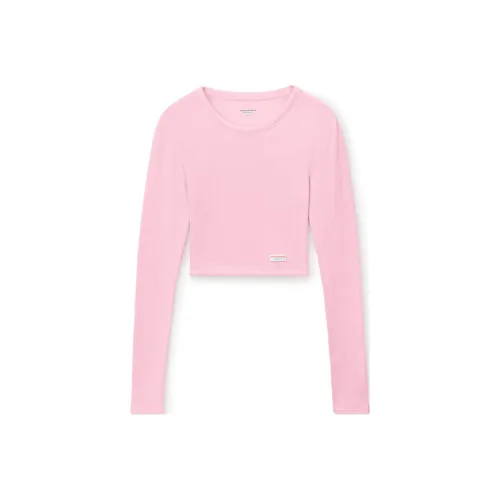 alexander wang Розовые Женские Футболки