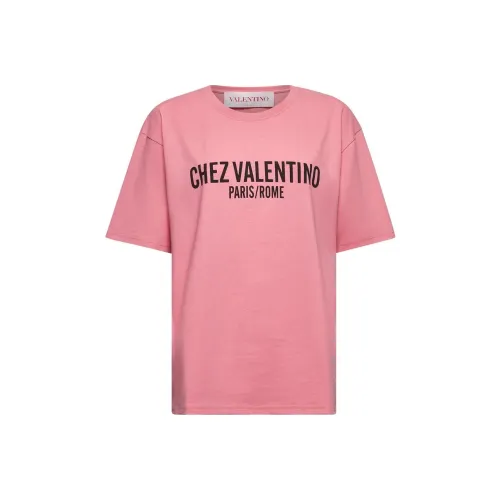 Valentino Розовые Женские Т-рубашки