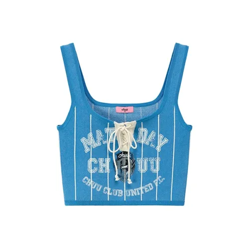 CHUU Электрический синий Женские майки