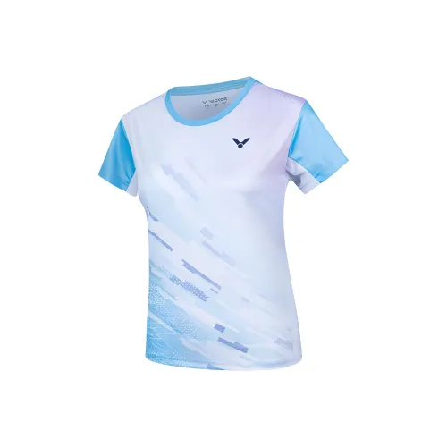 Victor T Рубашка Женская Солнечный день Синий